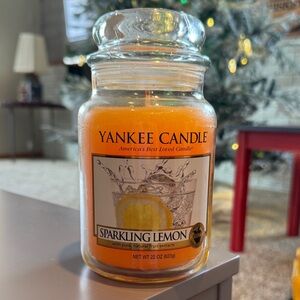 Yankee Candle Sparkling Lemon RARE
